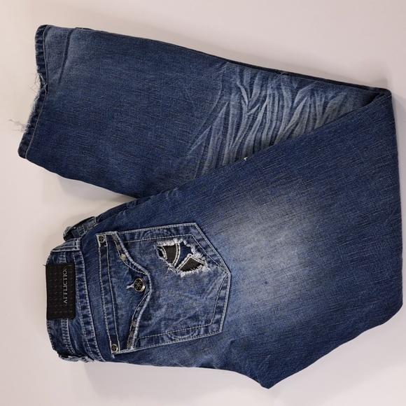 Affliction Black Premium Cooper Relaxed Boot Size 32x32 - Picture 7 of 17